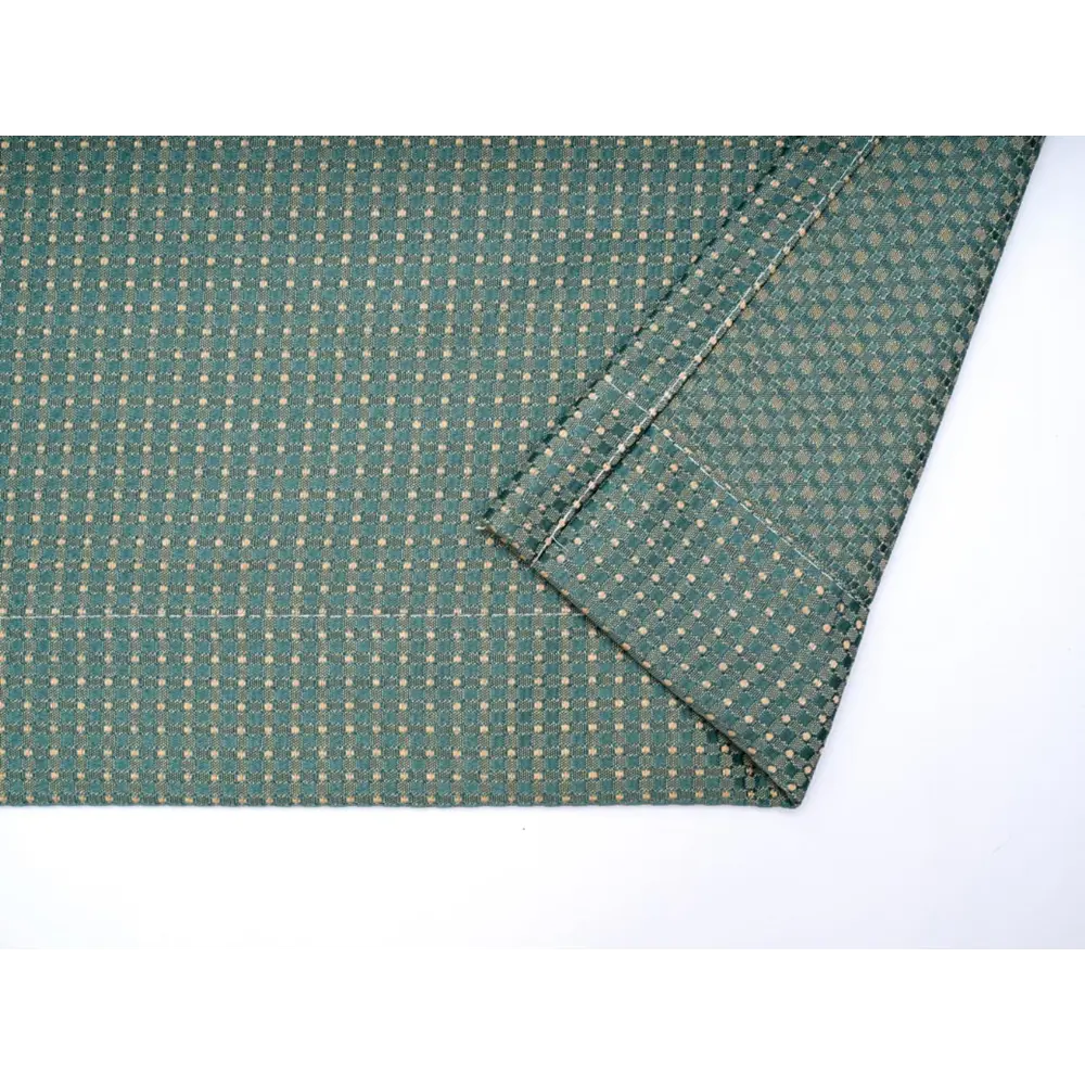 Фото 6 Штора декоративная Green YML1722 на шторной ленте 250x170 см, цвет зеленый Фото 6 Штора декоративная Green YML1722 на шторной ленте 250x170 см, цвет зеленый