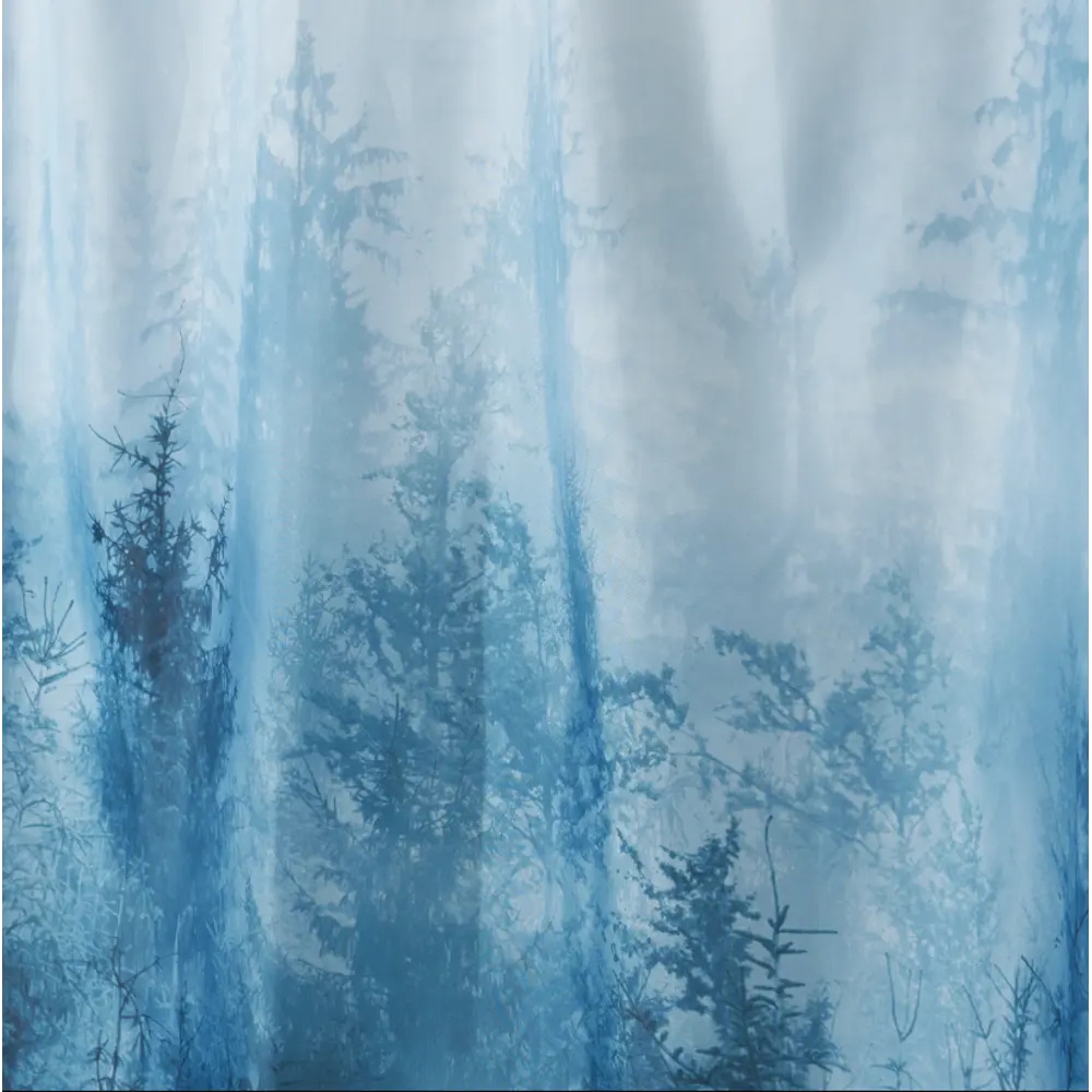 Фото 3 Тканевая штора для ванной с кольцами STUDIOTEX Fog Forest 180х180 см CTH18180900 Фото 3 Тканевая штора для ванной с кольцами STUDIOTEX Fog Forest 180х180 см CTH18180900