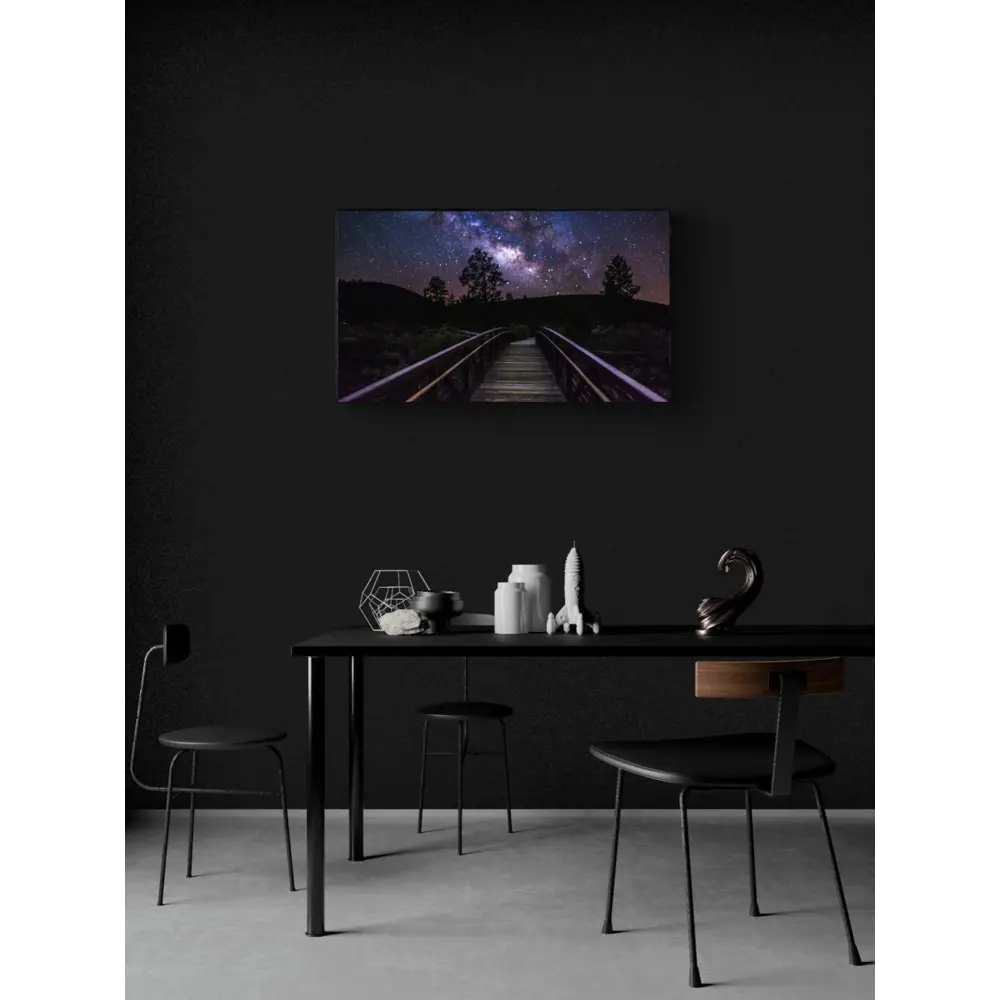 Фото 3 Плакат "Просто Постер" Мерцание над мостом 40x50 в подарочном тубусе без рамы маленький Фото 3 Плакат "Просто Постер" Мерцание над мостом 40x50 в подарочном тубусе без рамы маленький