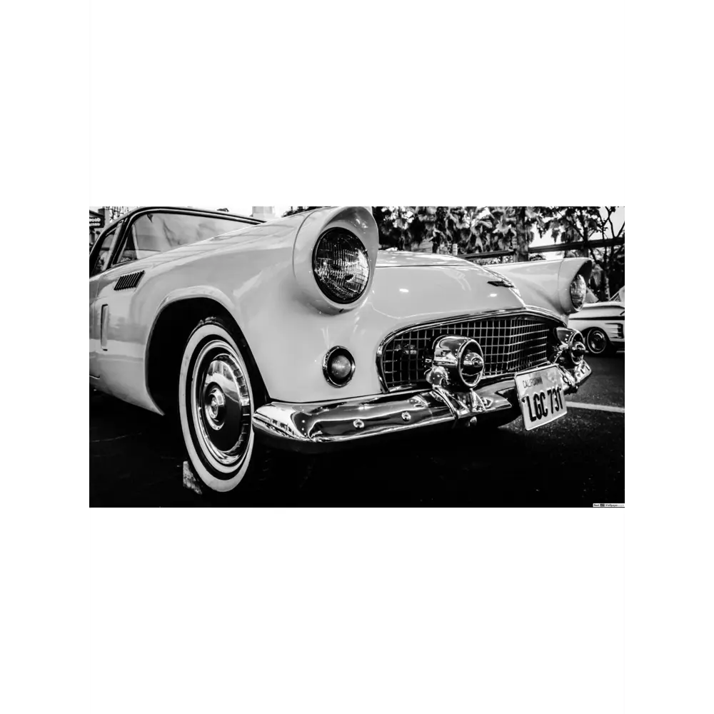 Фото 2 Плакат "Просто Постер" Ретро авто-вид спереди 50x70 в подарочном тубусе без рамы