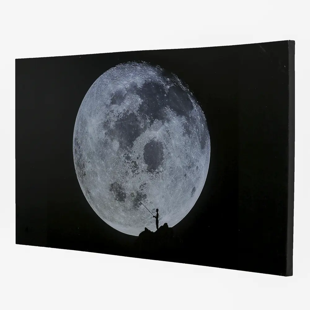 Фото 2 Картина на холсте "Луна" 60x100 см Фото 2 Картина на холсте "Луна" 60x100 см