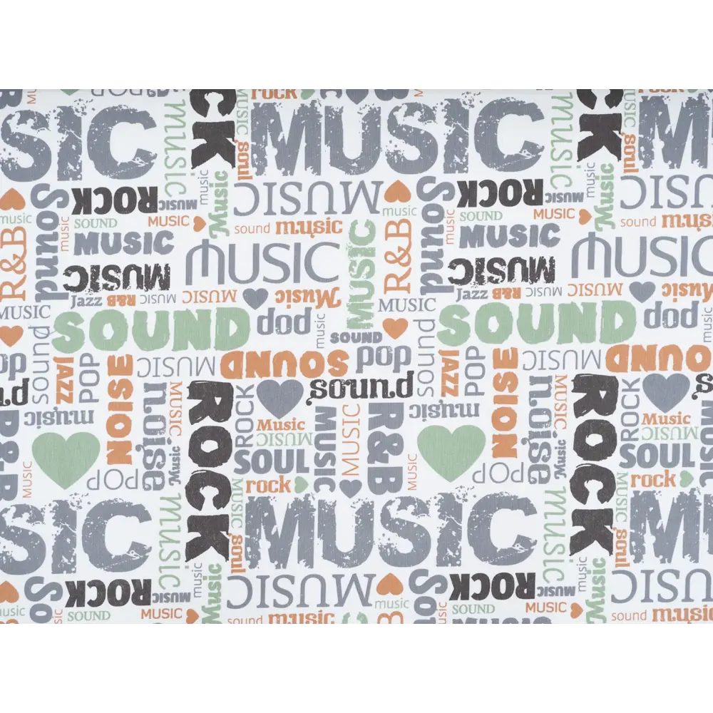 Фото 5 Штора на шторной ленте MUSIK 180x250 см цвет зеленый