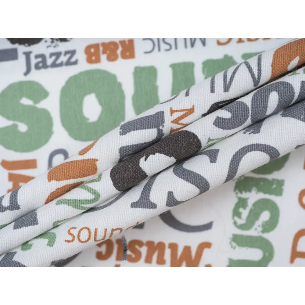 Фото 9 Штора на шторной ленте MUSIK 180x250 см цвет зеленый