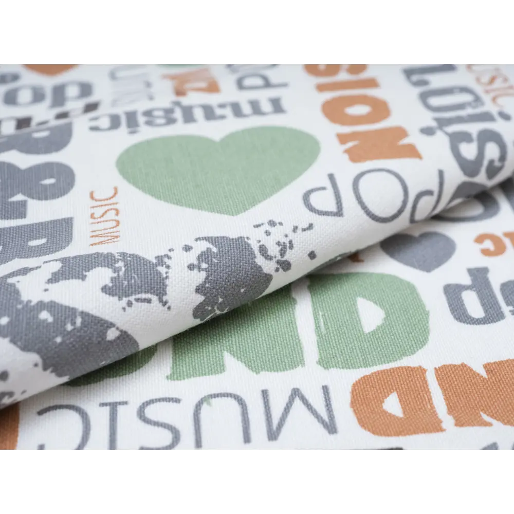 Фото 10 Штора на шторной ленте MUSIK 180x250 см цвет зеленый