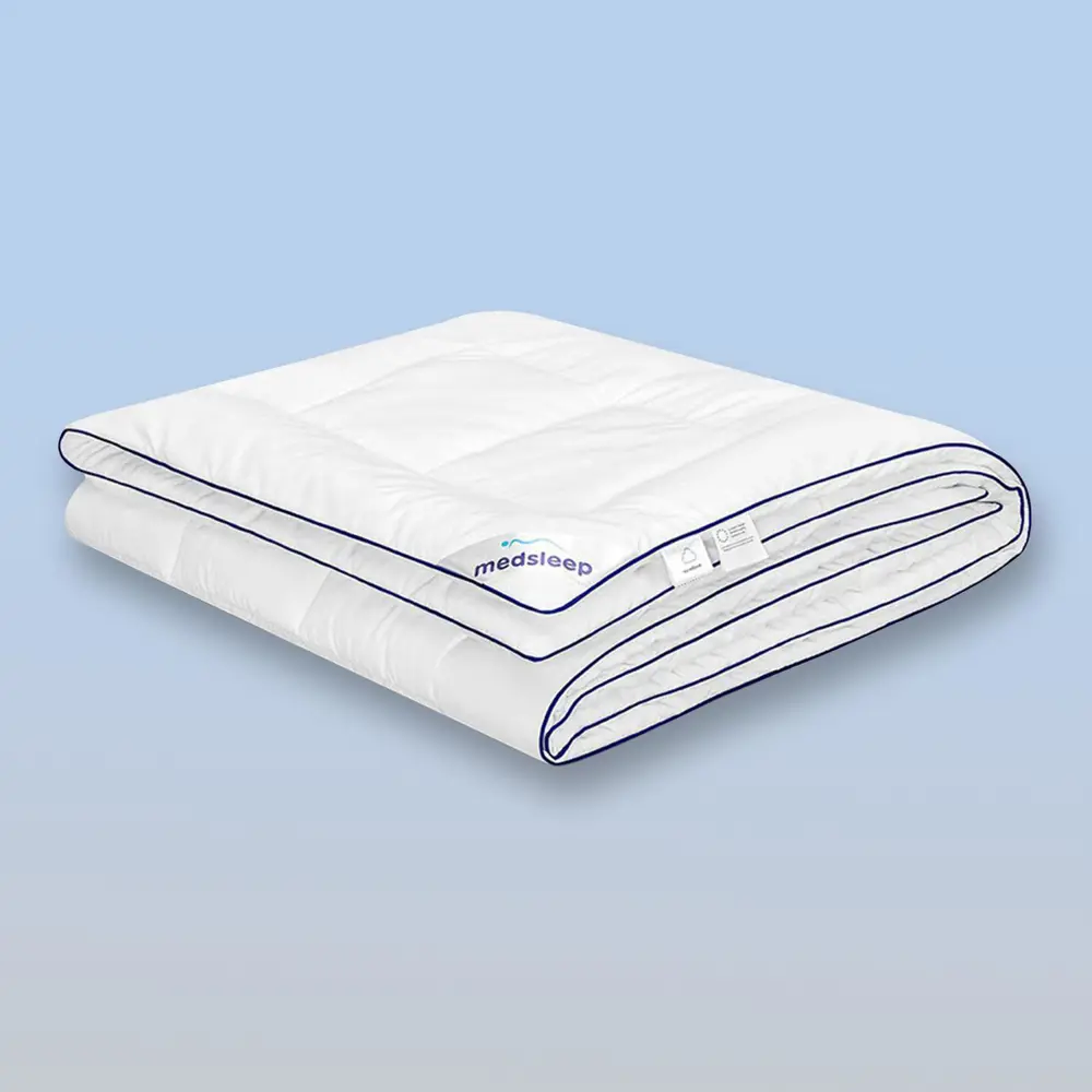 Фото Одеяло Medsleep mdp756035, 210x200 см, силиконизированное волокно Фото Одеяло Medsleep mdp756035, 210x200 см, силиконизированное волокно
