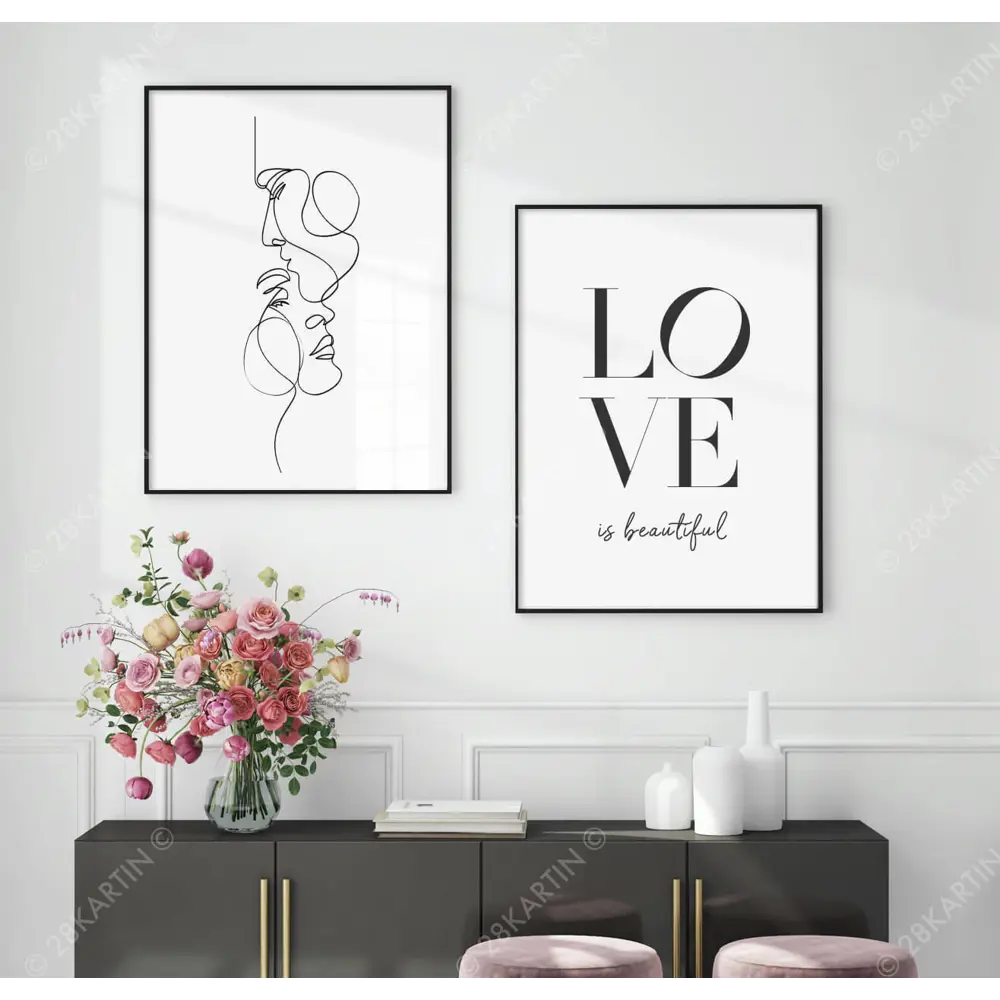 Фото Постер 28 картин "Любовь рисунок" 50x40 см Фото Постер 28 картин "Любовь рисунок" 50x40 см