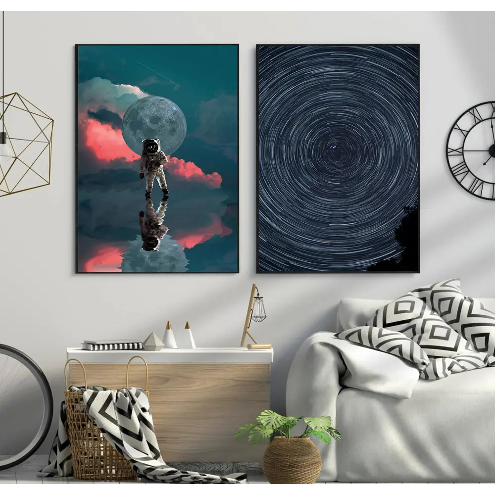Фото Постер 28 картин "Космонавт, космос" 50x40 см Фото Постер 28 картин "Космонавт, космос" 50x40 см