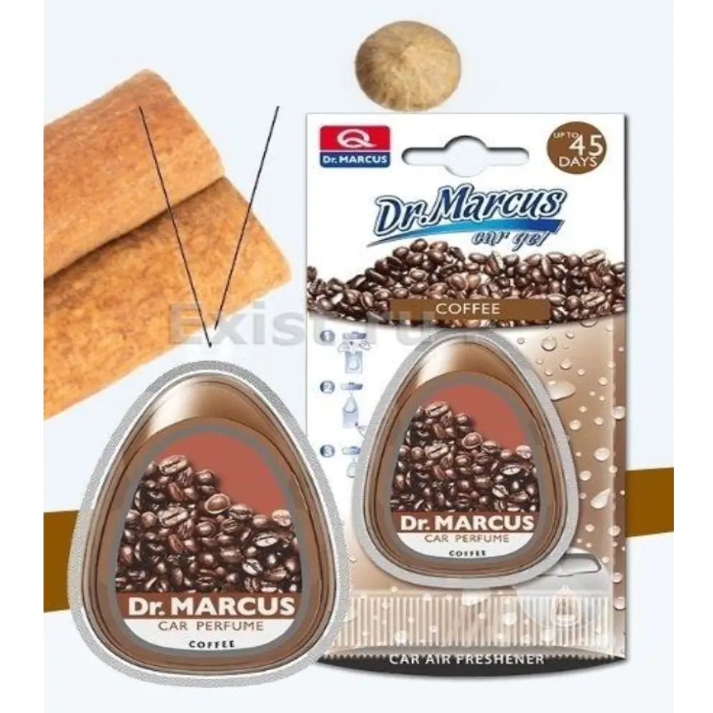 Фото Освежитель воздуха для автомобиля Dr.Marcus Car Gel Coffee 10мл Фото Освежитель воздуха для автомобиля Dr.Marcus Car Gel Coffee 10мл