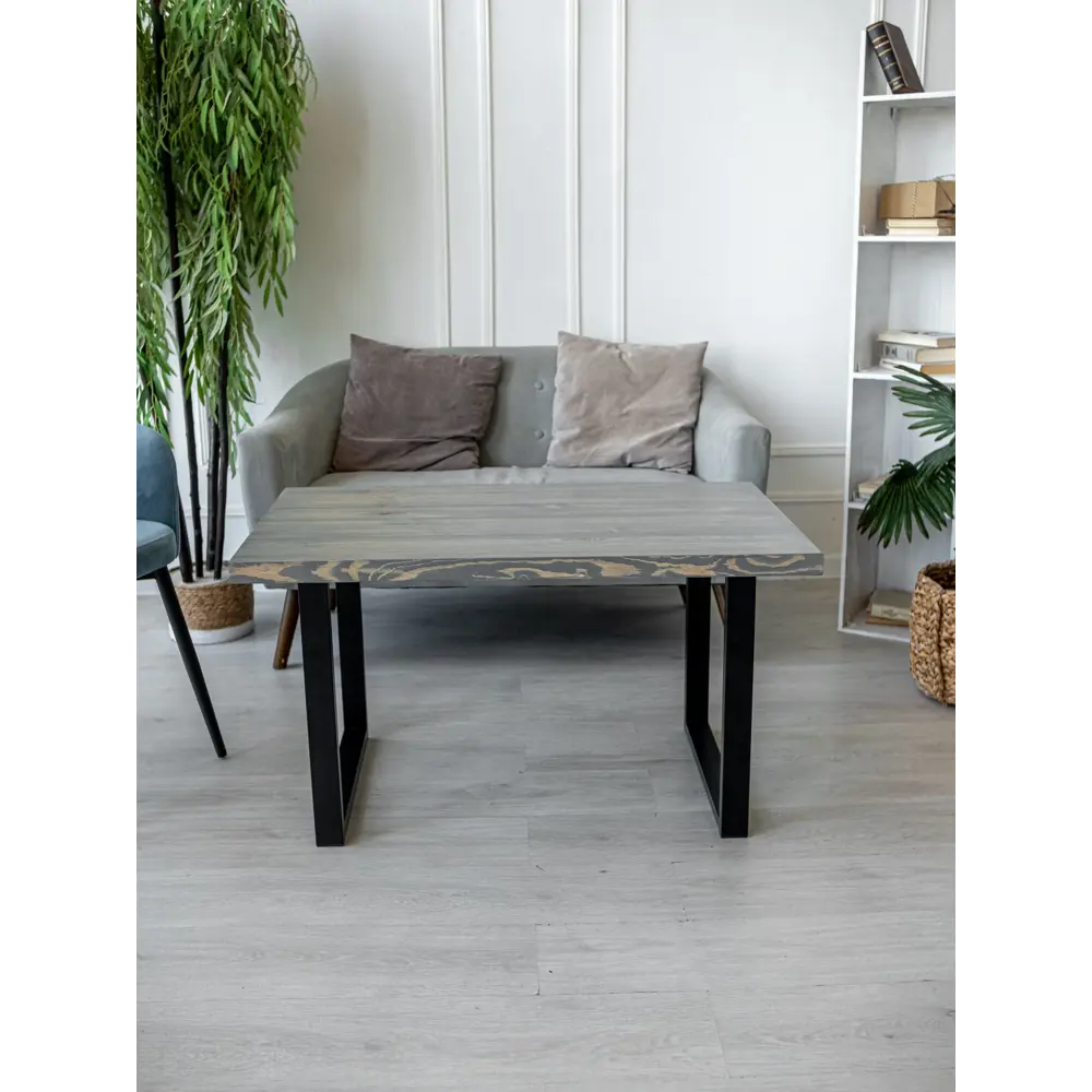 Фото 3 Стол ДИАЛАН-СТРОЙ Card&loft прямоугольный 100х60 см цвет светлый графит Фото 3 Стол ДИАЛАН-СТРОЙ Card&loft прямоугольный 100х60 см цвет светлый графит