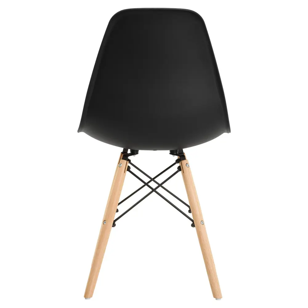 Фото 5 Стул Leon group eames dsw 83x41x46 см полипропилен цвет черный 2 шт Фото 5 Стул Leon group eames dsw 83x41x46 см полипропилен цвет черный 2 шт