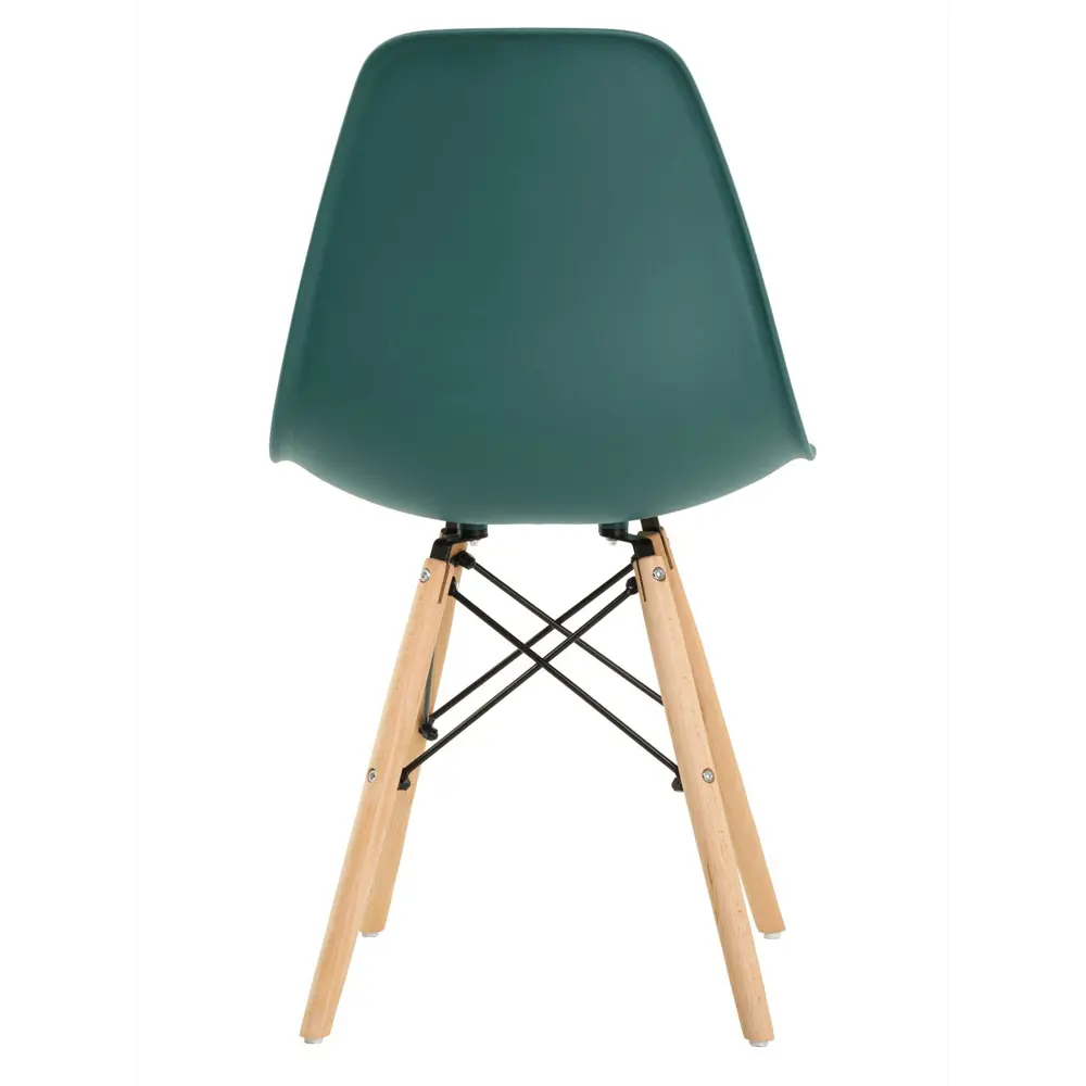 Фото 4 Стул Leon group eames dsw 83x41x46 см полипропилен цвет темно-зеленый 2 шт Фото 4 Стул Leon group eames dsw 83x41x46 см полипропилен цвет темно-зеленый 2 шт