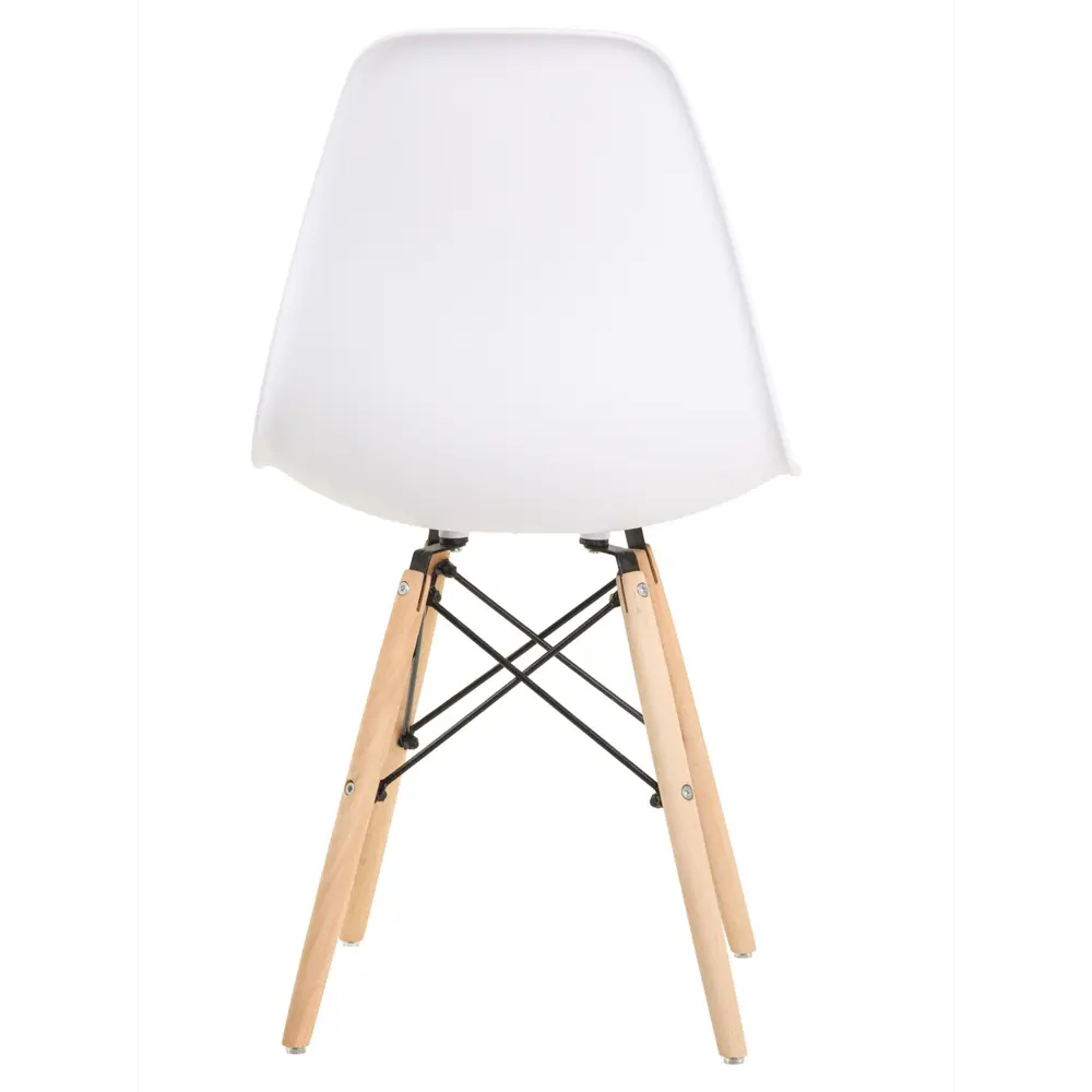 Фото 4 Стул Leon group eames dsw 83x41x46 см полипропилен цвет белый 3 шт Фото 4 Стул Leon group eames dsw 83x41x46 см полипропилен цвет белый 3 шт