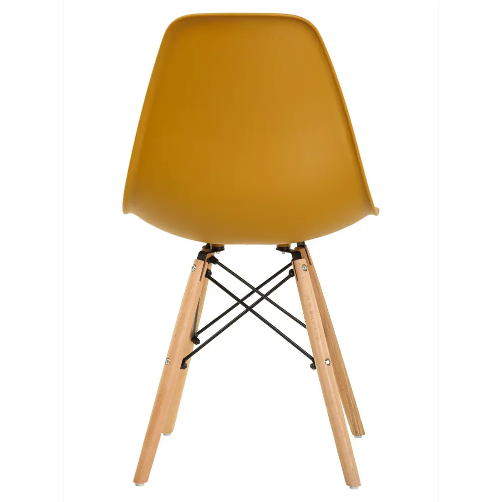 Фото 4 Стул Leon group eames dsw 83x41x46 см полипропилен цвет светло-коричневый 4 шт Фото 4 Стул Leon group eames dsw 83x41x46 см полипропилен цвет светло-коричневый 4 шт