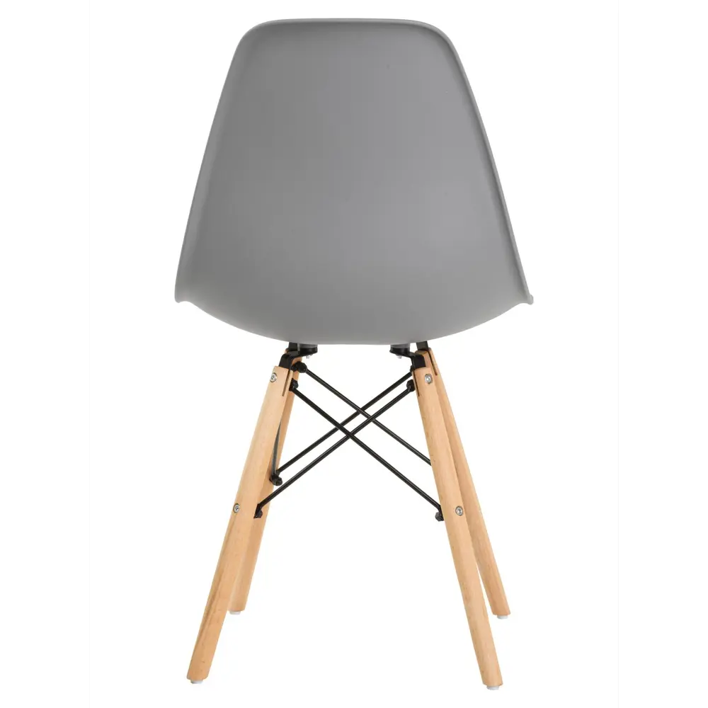 Фото 4 Стул Leon group eames dsw 83x41x46 см полипропилен цвет светло-серый 4 шт Фото 4 Стул Leon group eames dsw 83x41x46 см полипропилен цвет светло-серый 4 шт