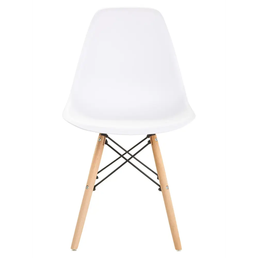 Фото Стул Leon group eames dsw 83x41x46 см полипропилен цвет белый 4 шт Фото Стул Leon group eames dsw 83x41x46 см полипропилен цвет белый 4 шт