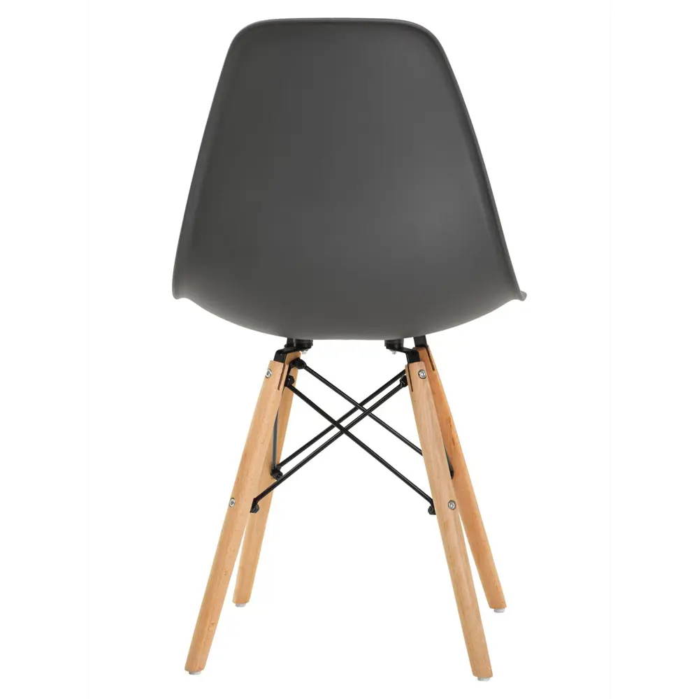 Фото 4 Стул Leon group eames dsw 83x41x46 см полипропилен цвет темно-серый 3 шт Фото 4 Стул Leon group eames dsw 83x41x46 см полипропилен цвет темно-серый 3 шт