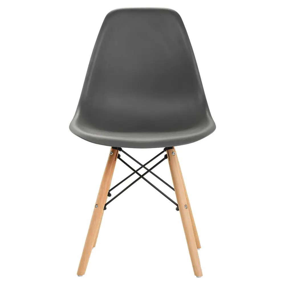 Фото 7 Стул Leon group eames dsw 83x41x46 см полипропилен цвет темно-серый 3 шт Фото 7 Стул Leon group eames dsw 83x41x46 см полипропилен цвет темно-серый 3 шт