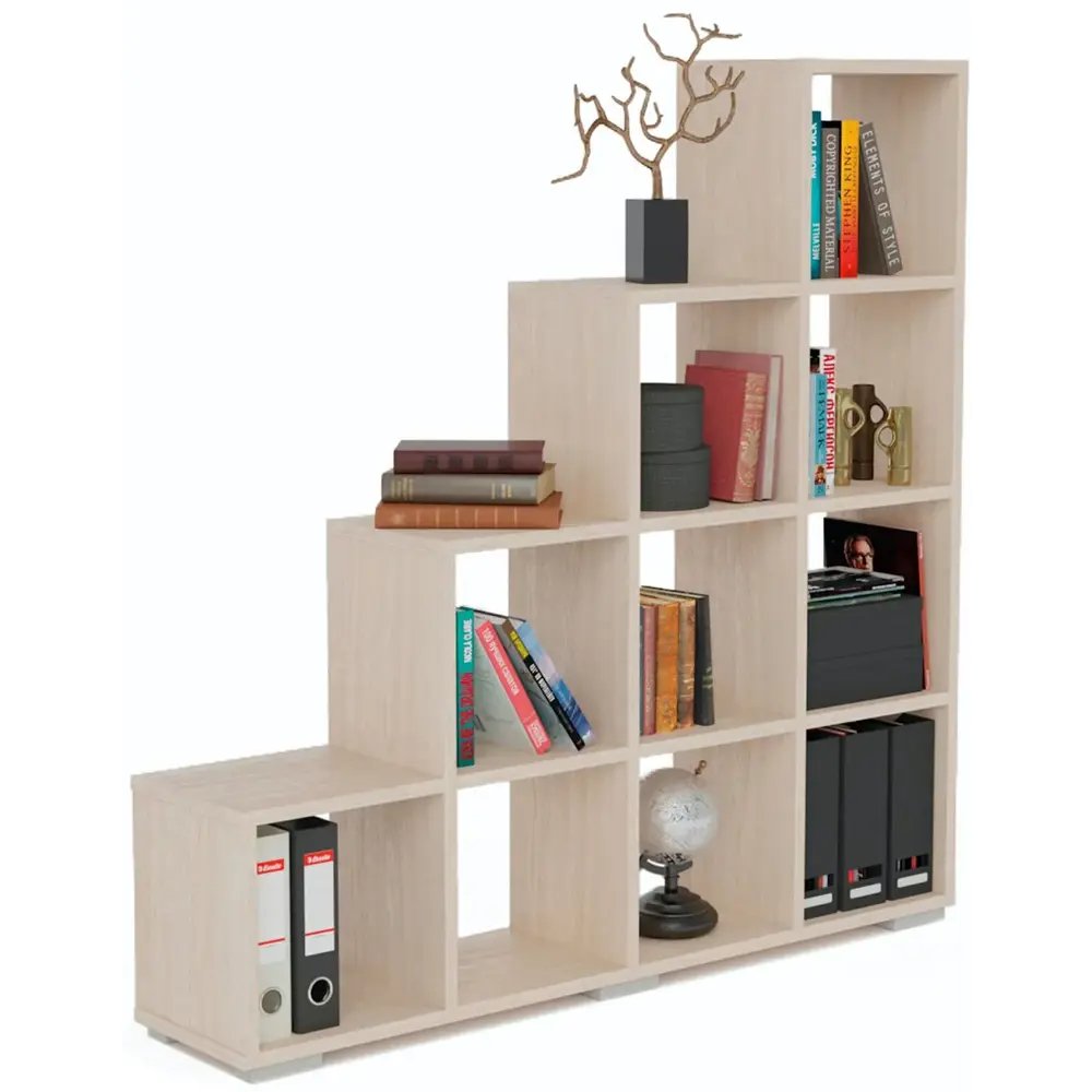 Фото Стеллаж с полками Мебельная компания \"мама\" 143x145x30 см ЛДСП цвет ясень шимо светлый нагрузка на полку до 5 кг Фото Стеллаж с полками Мебельная компания \"мама\" 143x145x30 см ЛДСП цвет ясень шимо светлый нагрузка на полку до 5 кг