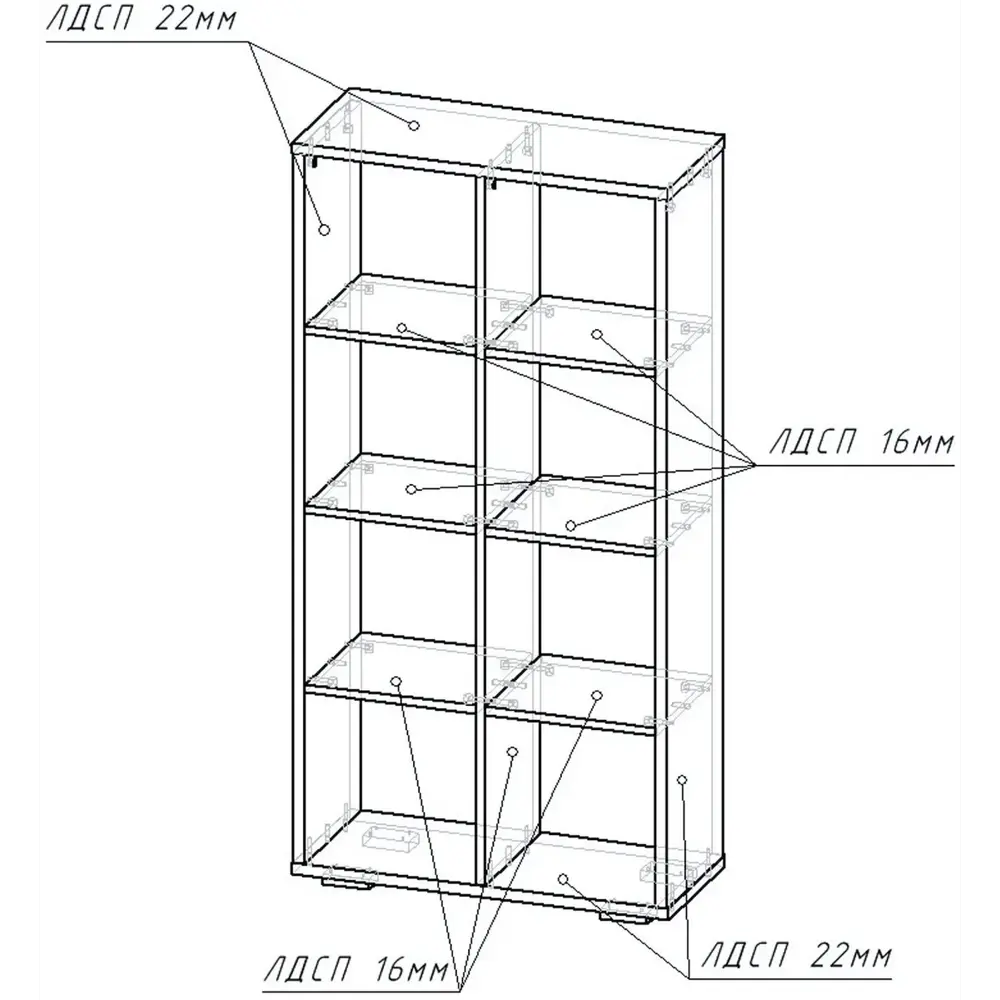 Фото 5 Стеллаж с полками Мебельная компания \"мама\" 72x143x30 см ЛДСП цвет венге нагрузка на полку до 5 кг Фото 5 Стеллаж с полками Мебельная компания \"мама\" 72x143x30 см ЛДСП цвет венге нагрузка на полку до 5 кг