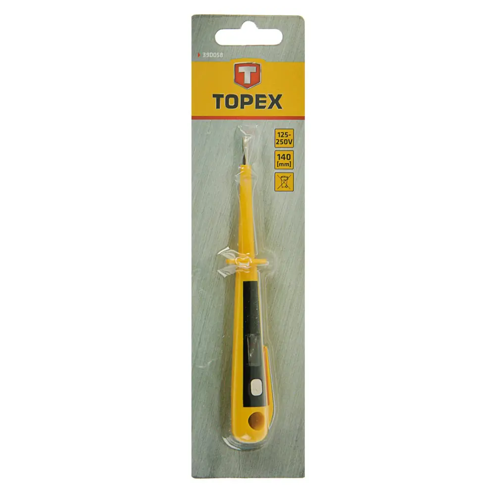 Фото 2 Отвертка индикаторная Topex 3101490, 140 мм, 125-250 В Фото 2 Отвертка индикаторная Topex 3101490, 140 мм, 125-250 В