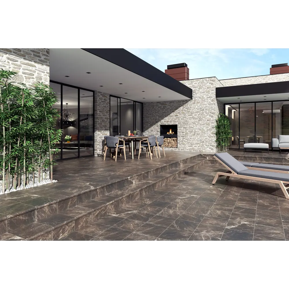Фото 6 Клинкерная плитка Exagres Base Emperador 33x33 см 0.98 м² цвет коричневый Фото 6 Клинкерная плитка Exagres Base Emperador 33x33 см 0.98 м² цвет коричневый