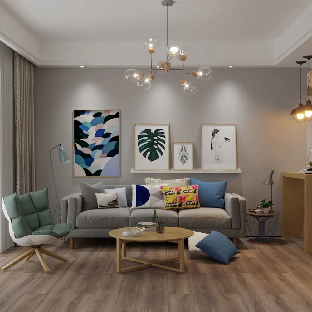 Фото Ламинат «Дуб Ингвар» 33 класс толщина 8 мм с фаской 2.153 м² Фото Ламинат «Дуб Ингвар» 33 класс толщина 8 мм с фаской 2.153 м²