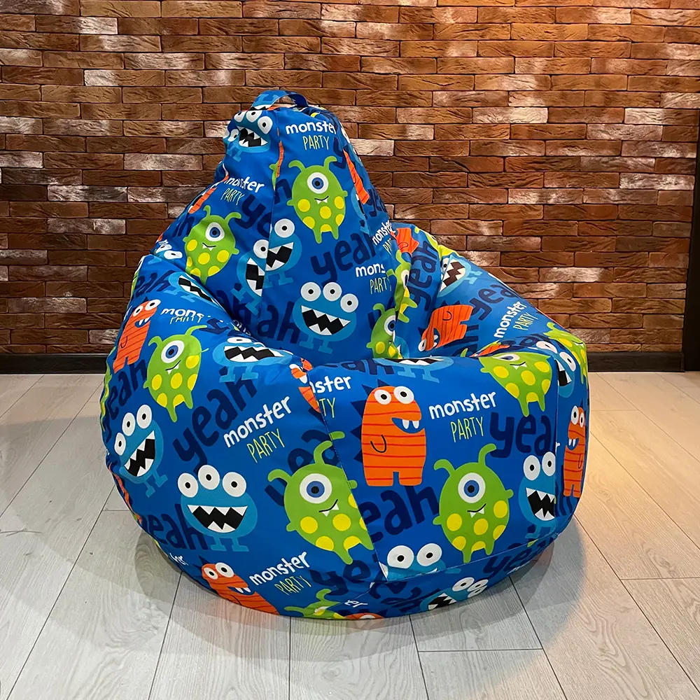 Фото 4 Кресло-мешок Груша Dreambag Монстры 2xL велюр 95x95x135см разноцветный Фото 4 Кресло-мешок Груша Dreambag Монстры 2xL велюр 95x95x135см разноцветный