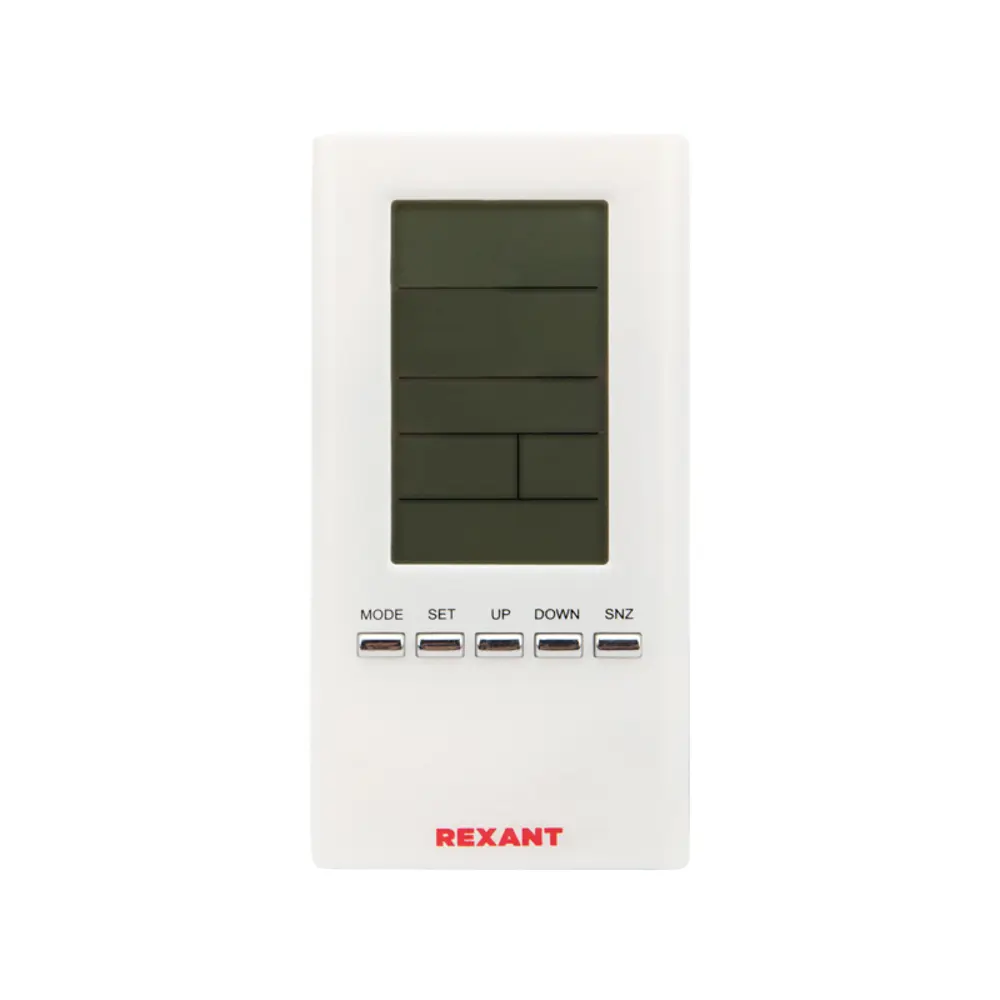Фото 2 Часы-метеостанция Rexant S3331SC с проводным датчиком цвет белый Фото 2 Часы-метеостанция Rexant S3331SC с проводным датчиком цвет белый
