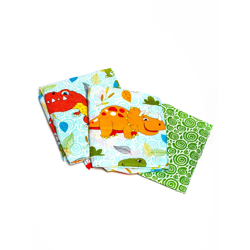 Фото Комплект постельного белья Runamtex Динозаврики Love&Live полутораспальный поплин разноцветный Фото Комплект постельного белья Runamtex Динозаврики Love&Live полутораспальный поплин разноцветный