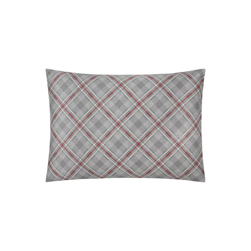 Фото 3 Комплект постельного белья Classic by T Риво двуспальный хлопок серый/серебристый