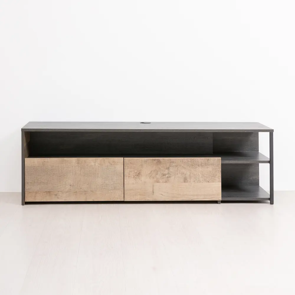 Фото 12 Тумба под телевизор Моби 13.70 150x45x45 см ЛДСП цвет темно-бежевый Фото 12 Тумба под телевизор Моби 13.70 150x45x45 см ЛДСП цвет темно-бежевый