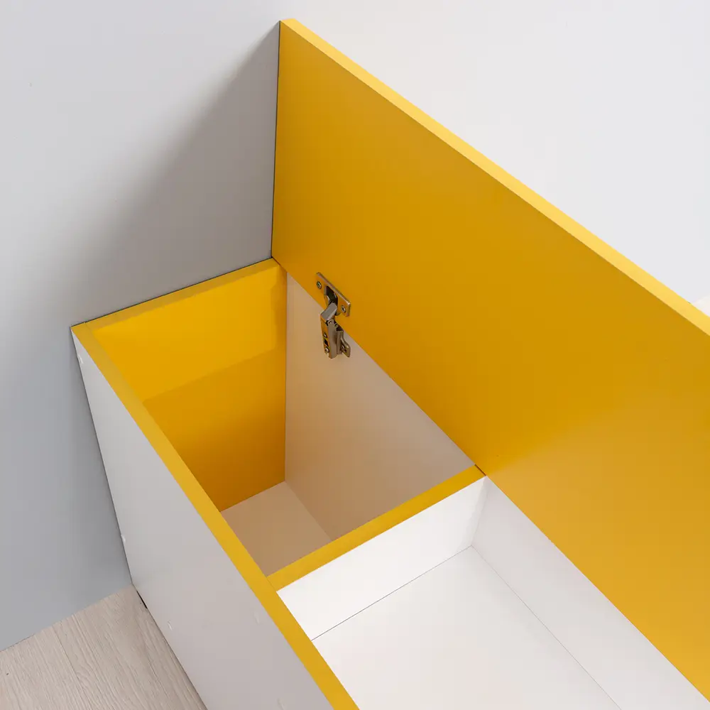 Фото 9 Тумба прикроватная Моби Альфа 13.53 28x54x84 см 3 ящика ЛДСП цвет белый Фото 9 Тумба прикроватная Моби Альфа 13.53 28x54x84 см 3 ящика ЛДСП цвет белый