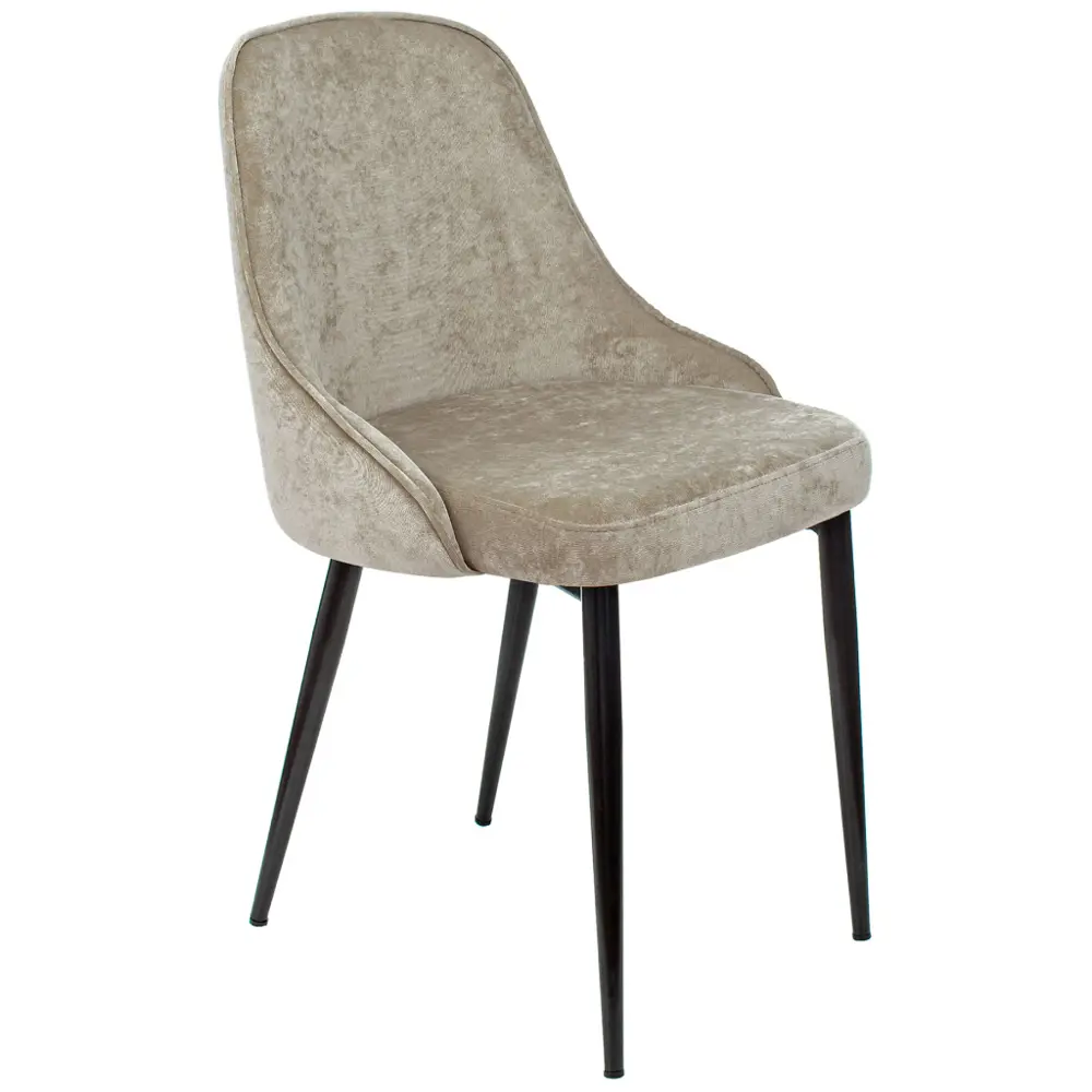 Фото Комплект кухонных стульев 2 шт Бюрократ Kf97259 84x43.5x47 см ткань цвет песочный