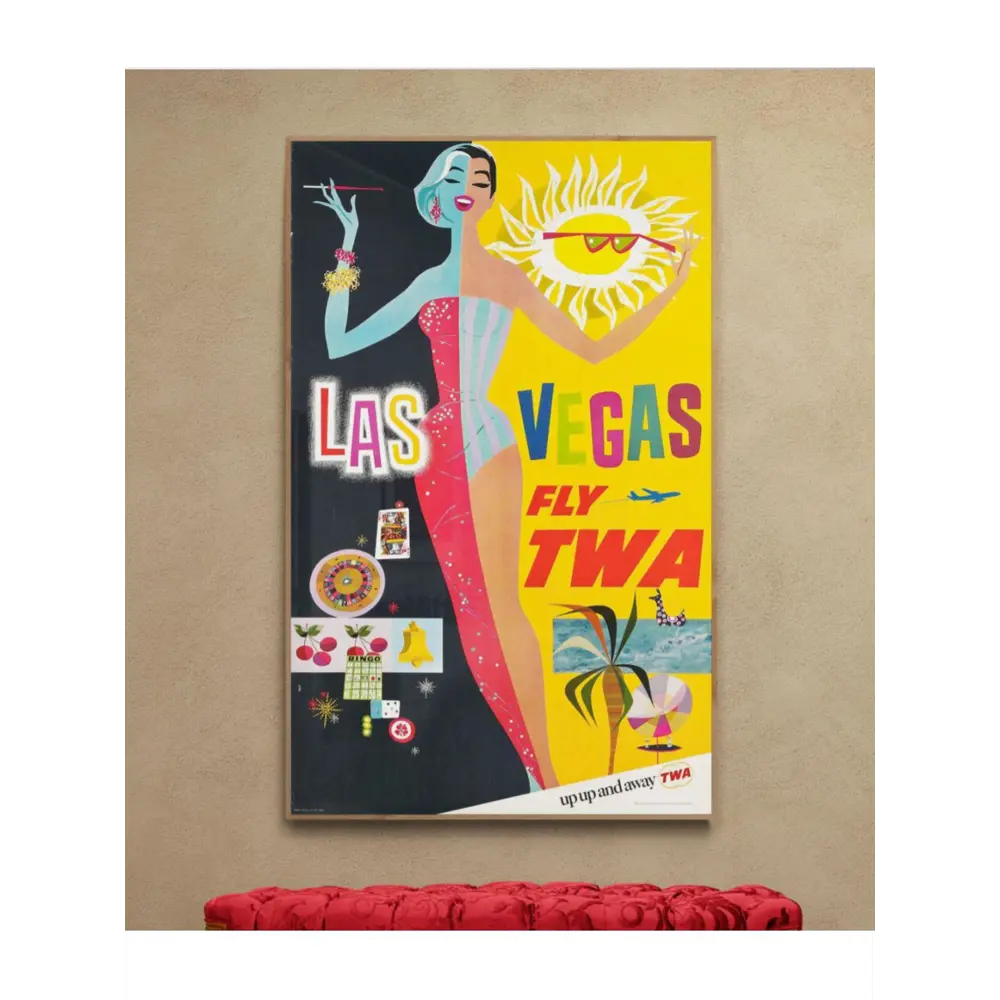 Фото 2 Постер Простопостер "Афиша - Las Vegas" 50x40 см Фото 2 Постер Простопостер "Афиша - Las Vegas" 50x40 см