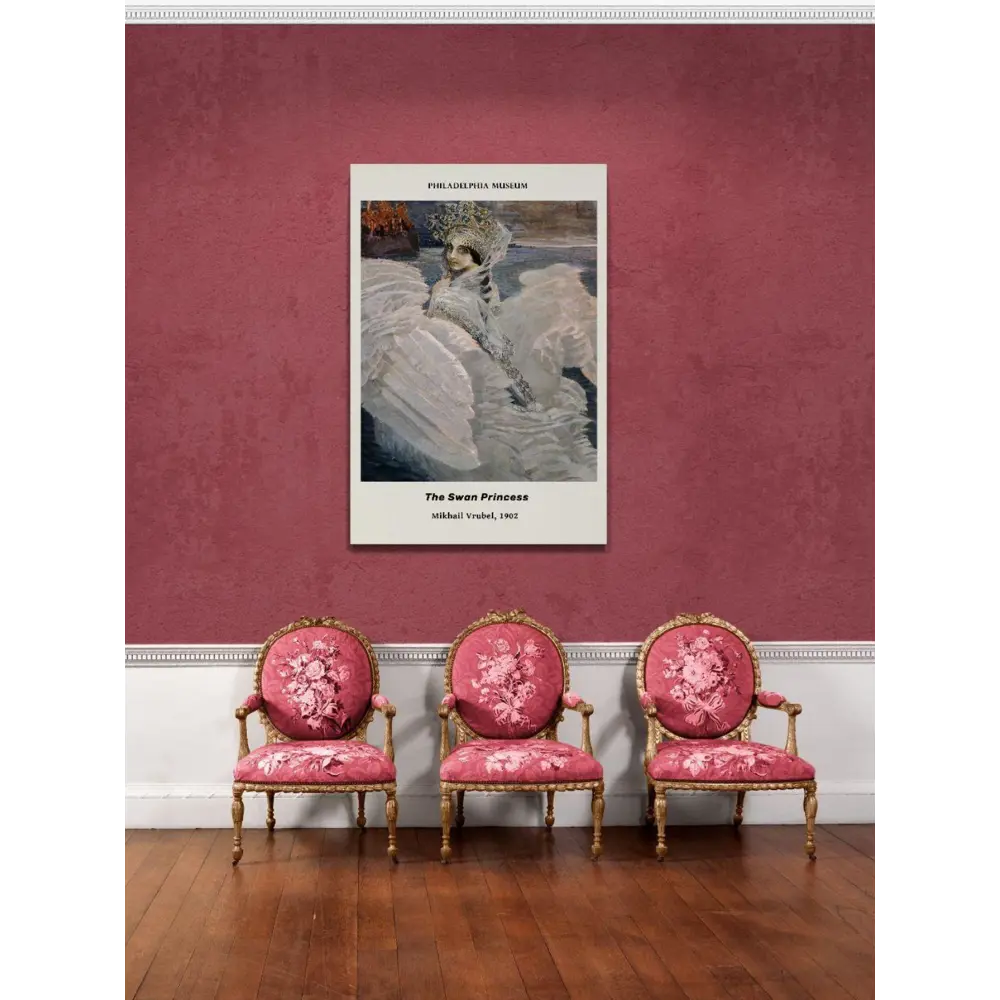 Фото 3 Постер на холсте Просто Постер Михаил Врубель ЦаревнаЛебедь 40x50см без рамы