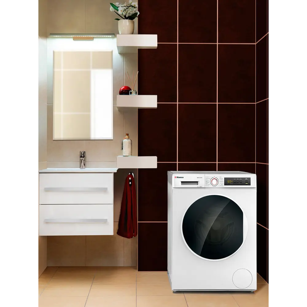 Фото 8 Стиральная машина Hansa Whv6121t0 59.6x84.5x41.6 см 6 кг цвет белый Фото 8 Стиральная машина Hansa Whv6121t0 59.6x84.5x41.6 см 6 кг цвет белый