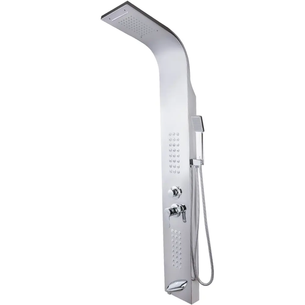 Фото Душевая стойка Maxonor MN2510 5 режим цвет серый Фото Душевая стойка Maxonor MN2510 5 режим цвет серый