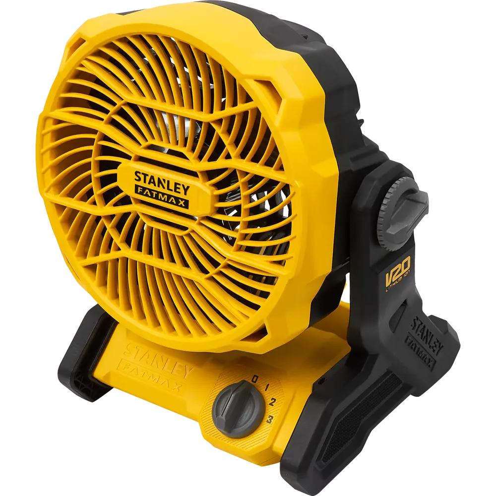 Фото Вентилятор напольный Stanley Fatmax 18 Вт см цвет черный/желтый Фото Вентилятор напольный Stanley Fatmax 18 Вт см цвет черный/желтый