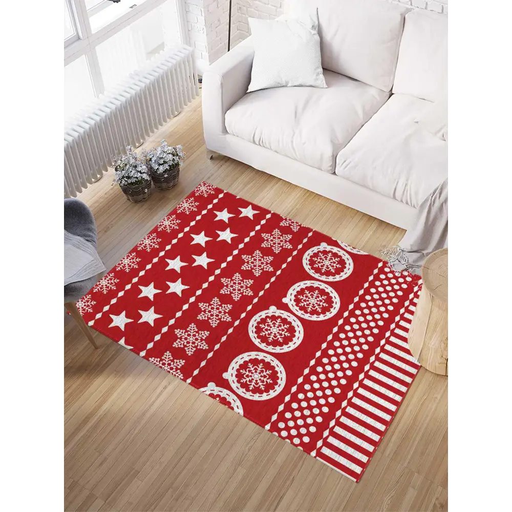 Фото Ковер Joyarty Украшение к рождеству 150x230 см