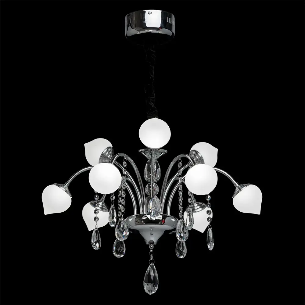 Фото 2 Люстра потолочная светодиодная MW 308010709 12 м² изменение оттенков белого цвет серый / серебристый