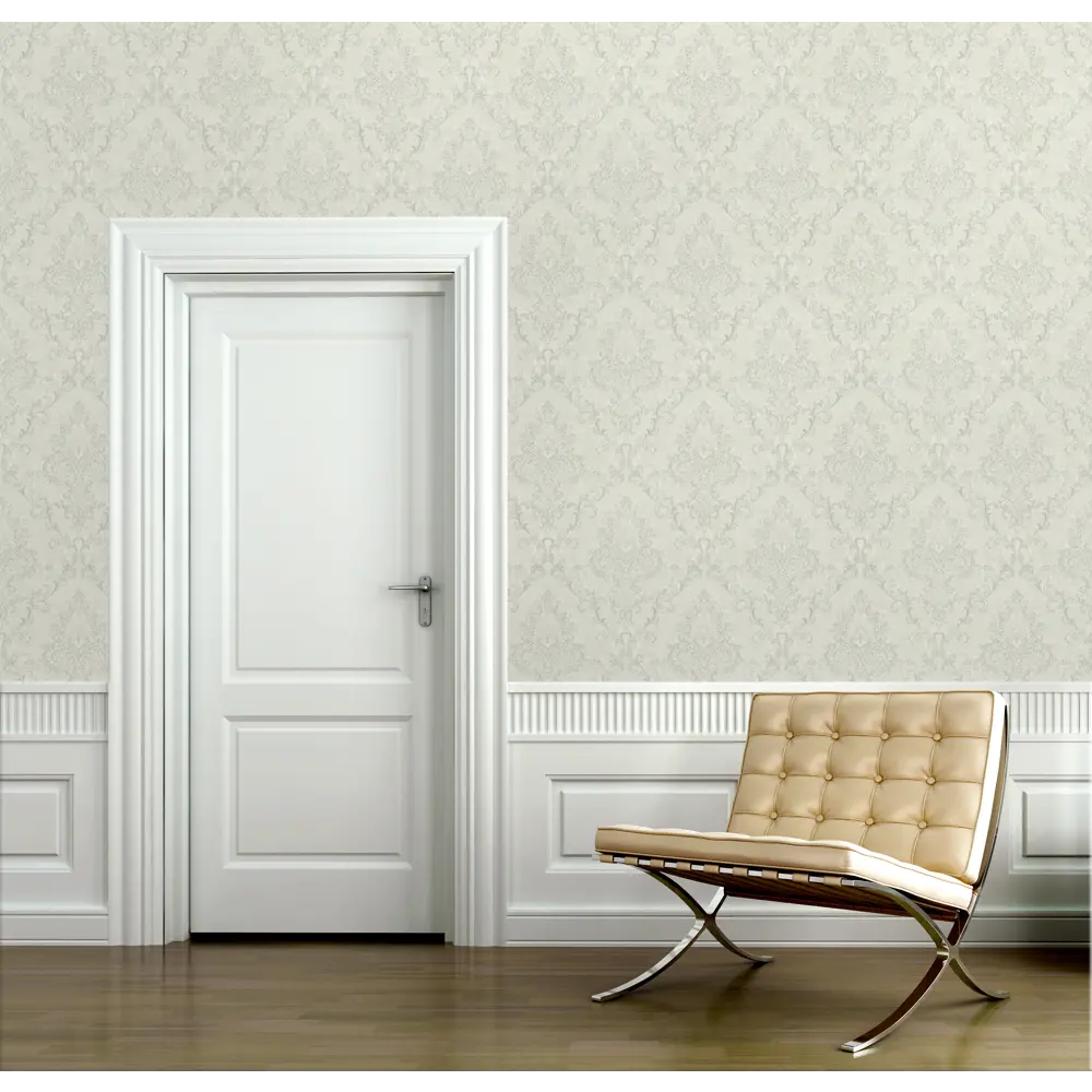 Фото 3 Обои флизелиновые Wallfashion Virtuoso белые 1.06 м GDVR3001 Фото 3 Обои флизелиновые Wallfashion Virtuoso белые 1.06 м GDVR3001
