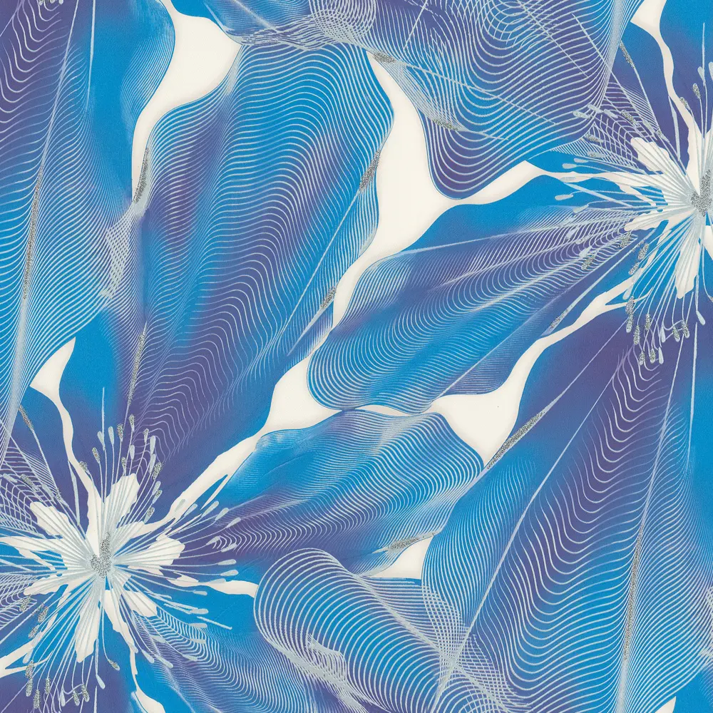 Фото 2 Обои флизелиновые Euro Decor Glossy синие 1.06 м ED7171-20 Фото 2 Обои флизелиновые Euro Decor Glossy синие 1.06 м ED7171-20