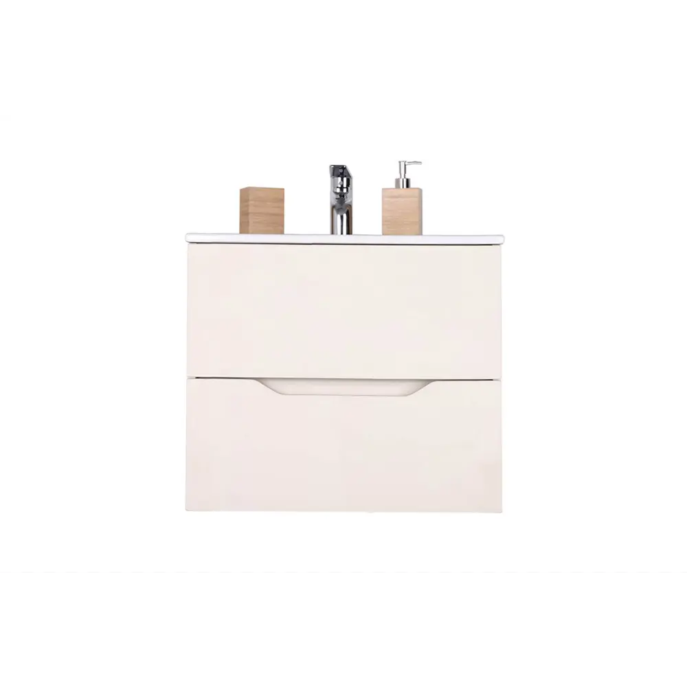 Фото 3 Тумба с раковиной подвесная Orange Line Li-60Tua+Ra МДФ