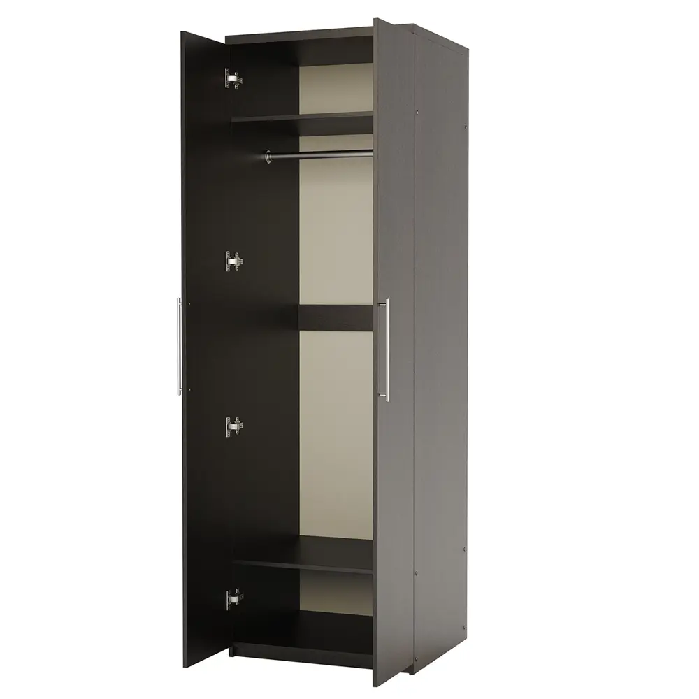 Фото 2 Шкаф распашной с зеркалами Шарм-дизайн Комфорт МШ-21 70x220x60 см ЛДСП цвет венге Фото 2 Шкаф распашной с зеркалами Шарм-дизайн Комфорт МШ-21 70x220x60 см ЛДСП цвет венге