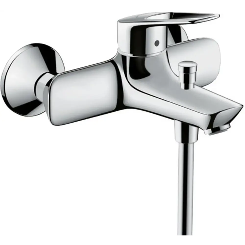 Фото Смеситель для ванны Hansgrohe Novus Loop 71340000 однорычажный цвет хром Фото Смеситель для ванны Hansgrohe Novus Loop 71340000 однорычажный цвет хром