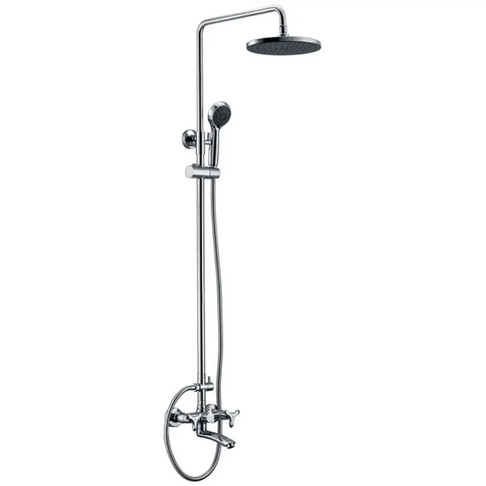 Фото Душевая стойка Kaiser Trio 57188 1 режим цвет хром Фото Душевая стойка Kaiser Trio 57188 1 режим цвет хром