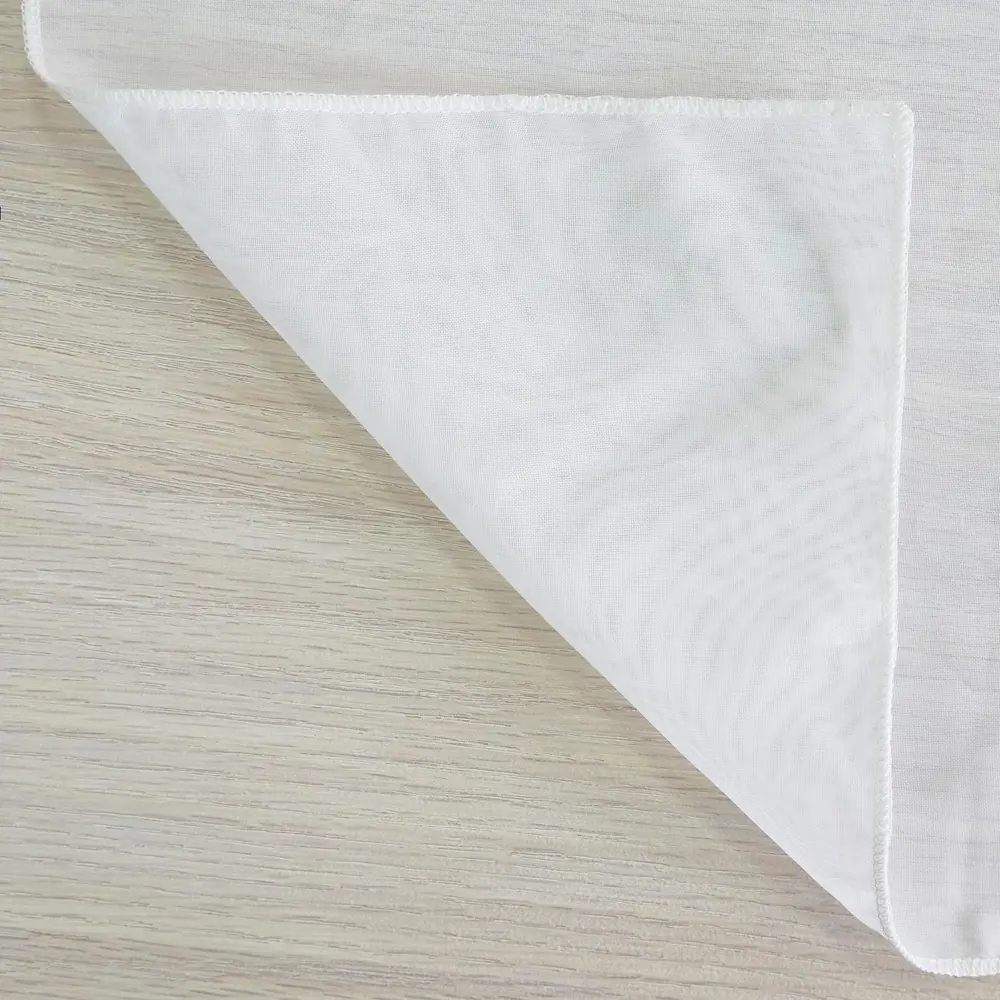 Фото 5 Штора Witerra вуаль с тиснением Листья 140х145 см цвет молочный