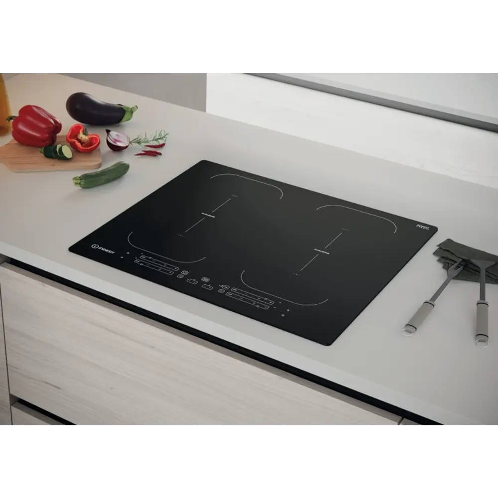 Фото 2 Индукционная варочная панель Indesit IB 88B60 NE 59 см 4 конфорки цвет черный