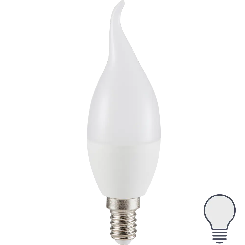 Фото Лампа светодиодная Lexman Candle CF35 E14 175-250 В 7 Вт прозрачная 600 лм нейтральный белый свет Фото Лампа светодиодная Lexman Candle CF35 E14 175-250 В 7 Вт прозрачная 600 лм нейтральный белый свет