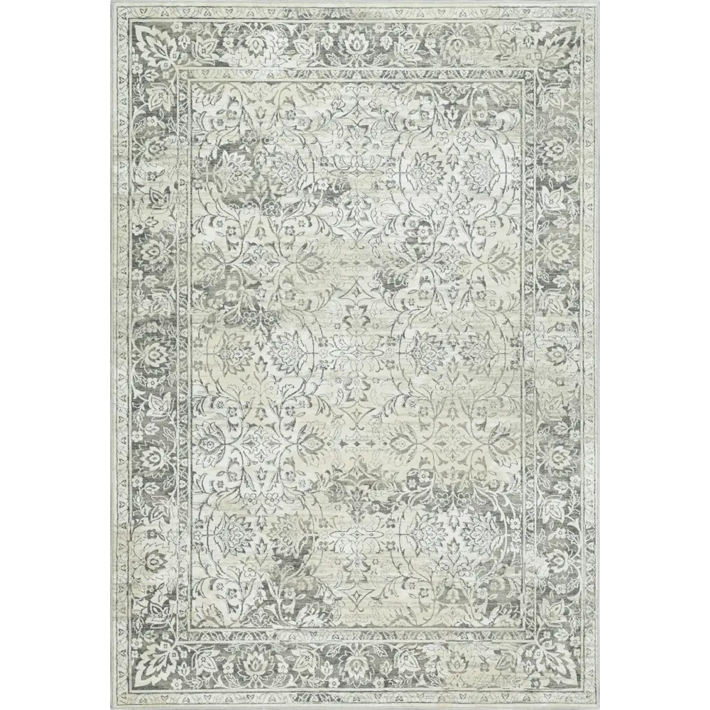 Фото Ковер полиэстер Fresco 69011/6555 200х290 см цвет серый Фото Ковер полиэстер Fresco 69011/6555 200х290 см цвет серый